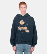 Hoodie synanon - 4U002Q3009VBK-XS/S - Paly hollywood