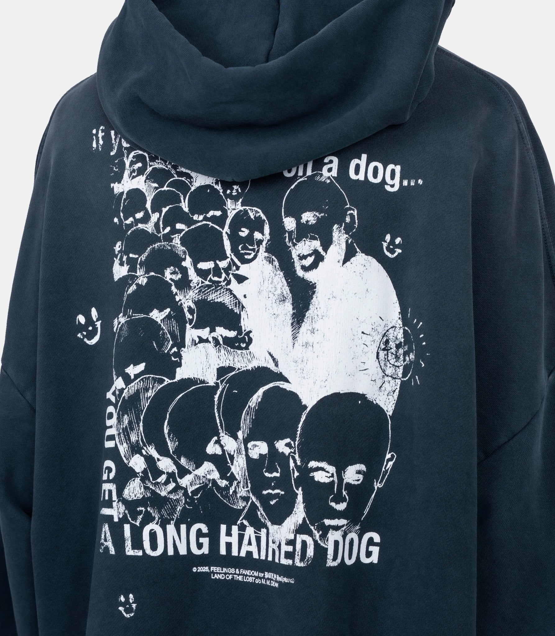 Hoodie synanon - 4U002Q3009VBK-XS/S - Paly hollywood