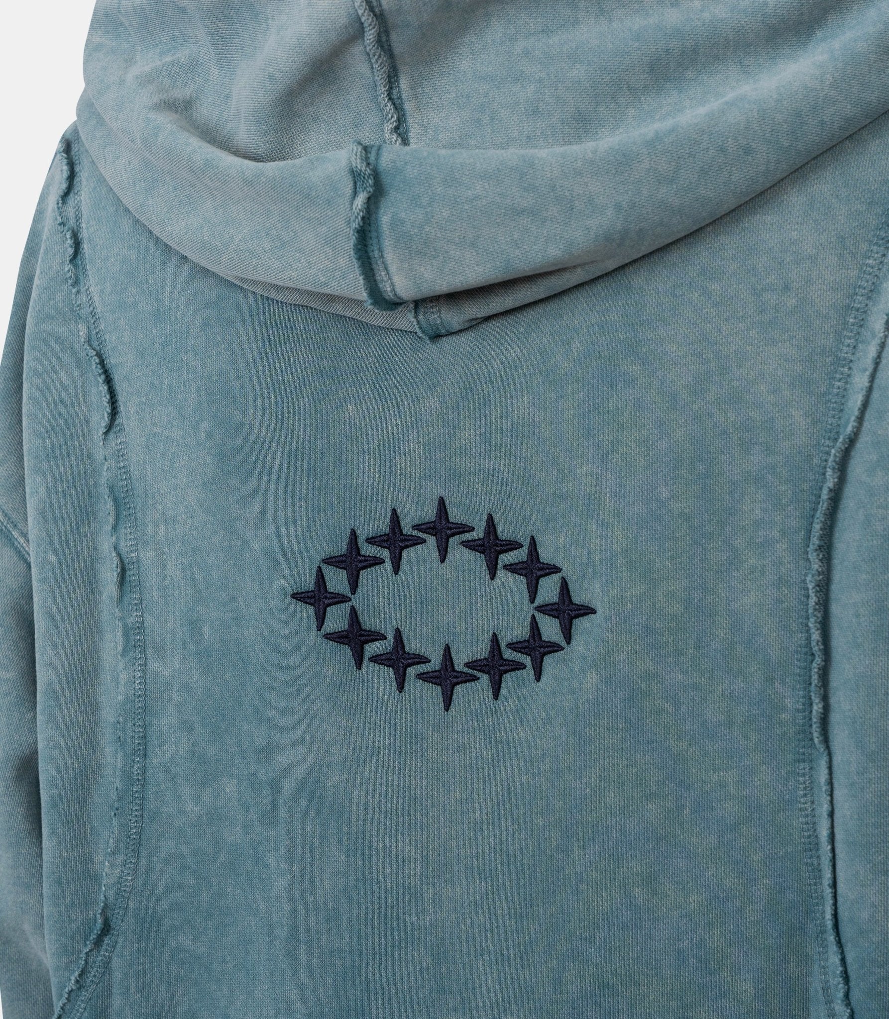 Hoodie zippé à bordures bruts - E25MMSWE280 - 42 - M - Études studio