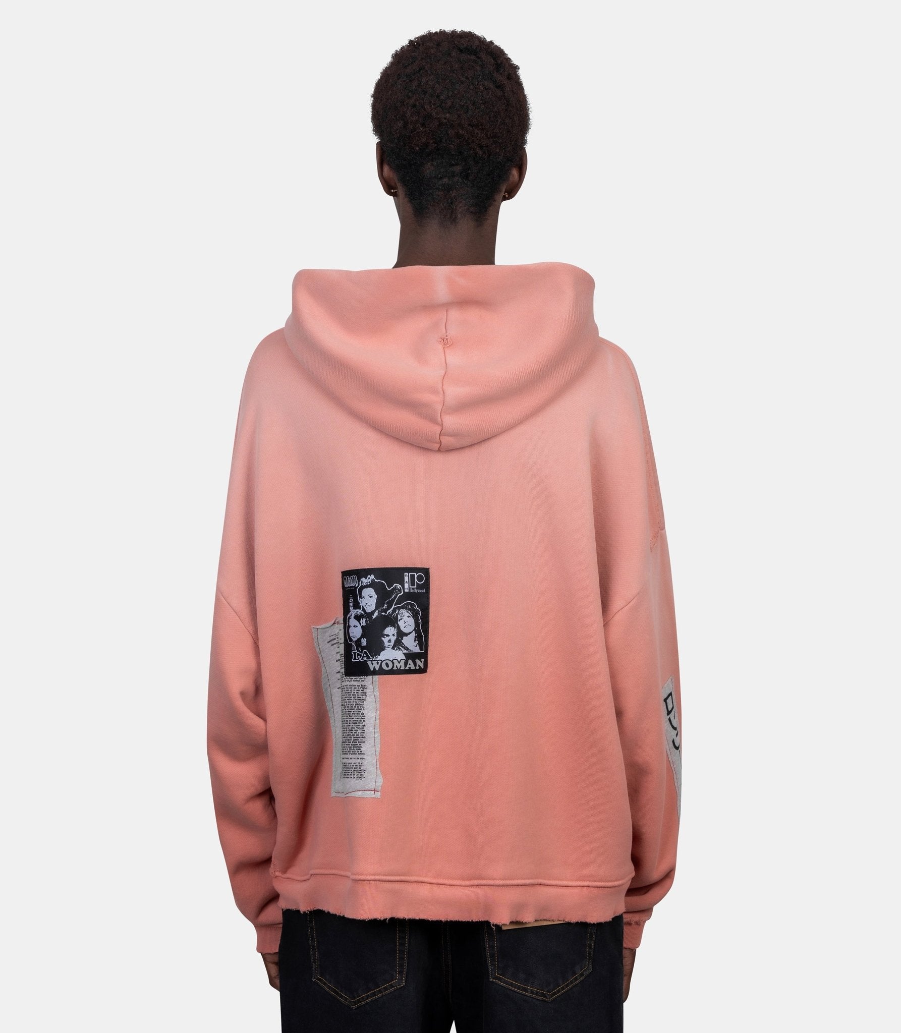 Hoodie zippé alta cienega - 4U007Q1010PNK-XS/S - Paly hollywood