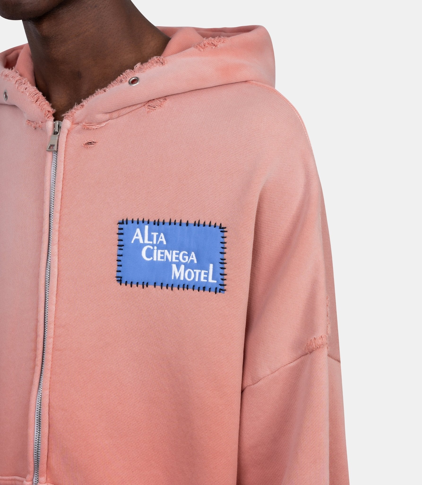 Hoodie zippé alta cienega - 4U007Q1010PNK-XS/S - Paly hollywood