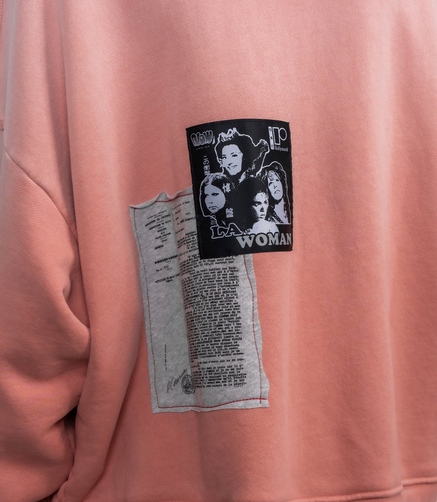 Hoodie zippé alta cienega - 4U007Q1010PNK-XS/S - Paly hollywood