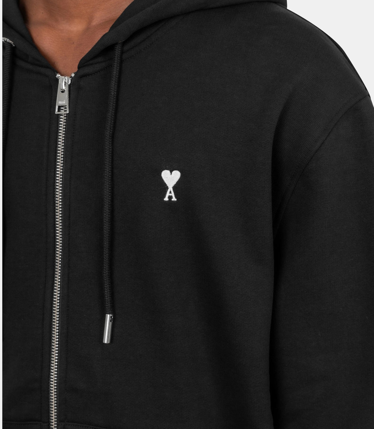 Hoodie zippé ami de cœur-HSW765.730.045-S-Ami paris