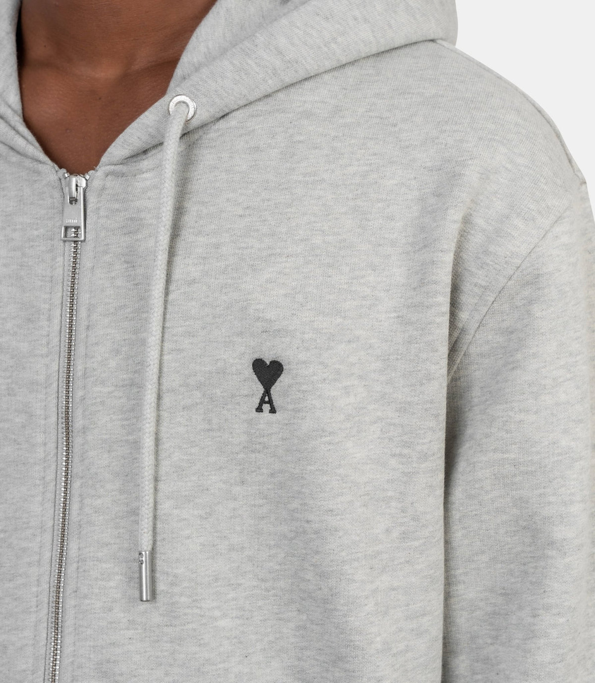 Hoodie zippé ami de cœur-HSW765.730.0951-S-Ami paris