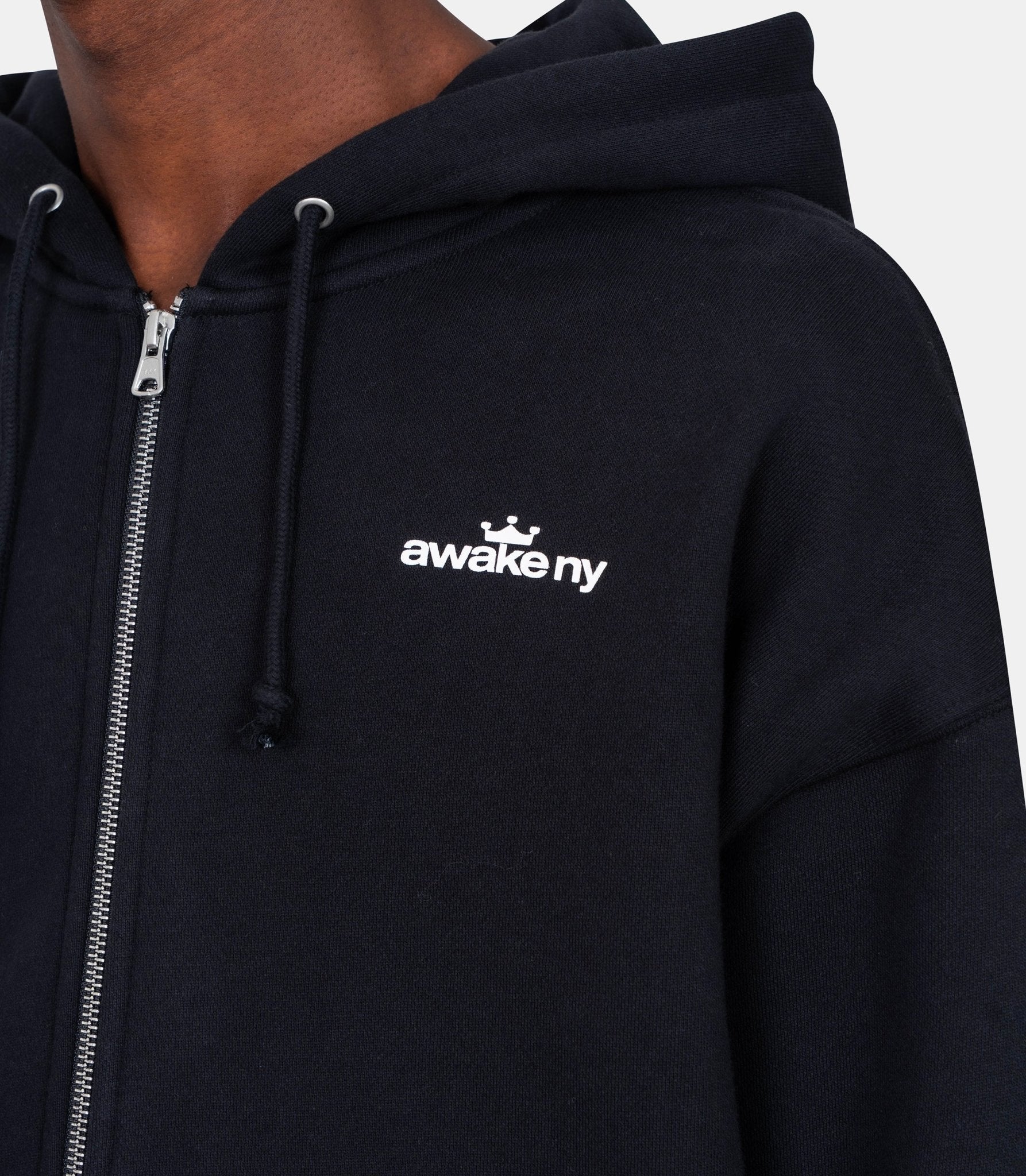 Hoodie zippé - AWK - FW25 - HD003 - S - Awake ny