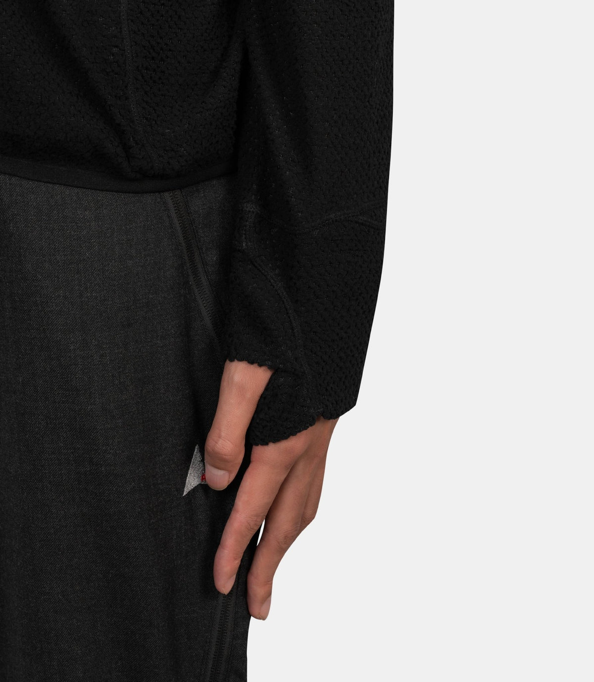 Hoodie zippé awi-YBMW0112FA93-BLACK-S-Roa