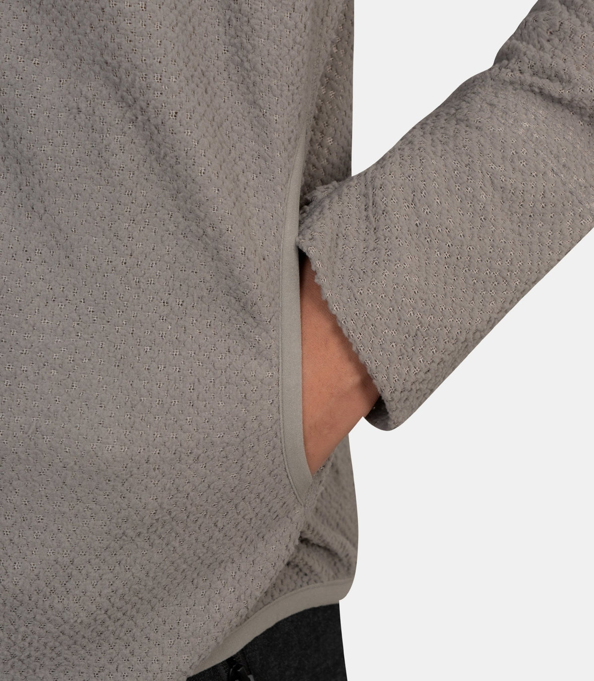 Hoodie zippé awi-YBMW0112FA93-LIGHTGREY-S-Roa