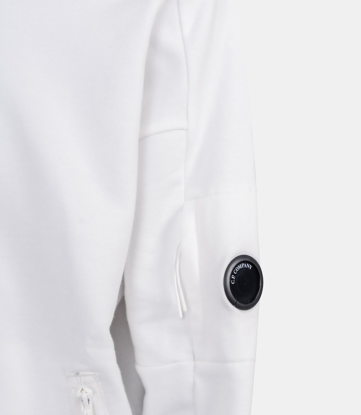 Hoodie zippé diagonal raised-RCCMSS716M-005086W-103-S-C.p. company