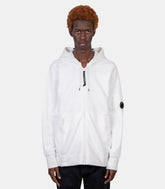 Hoodie zippé diagonal raised-RCCMSS716M-005086W-103-S-C.p. company