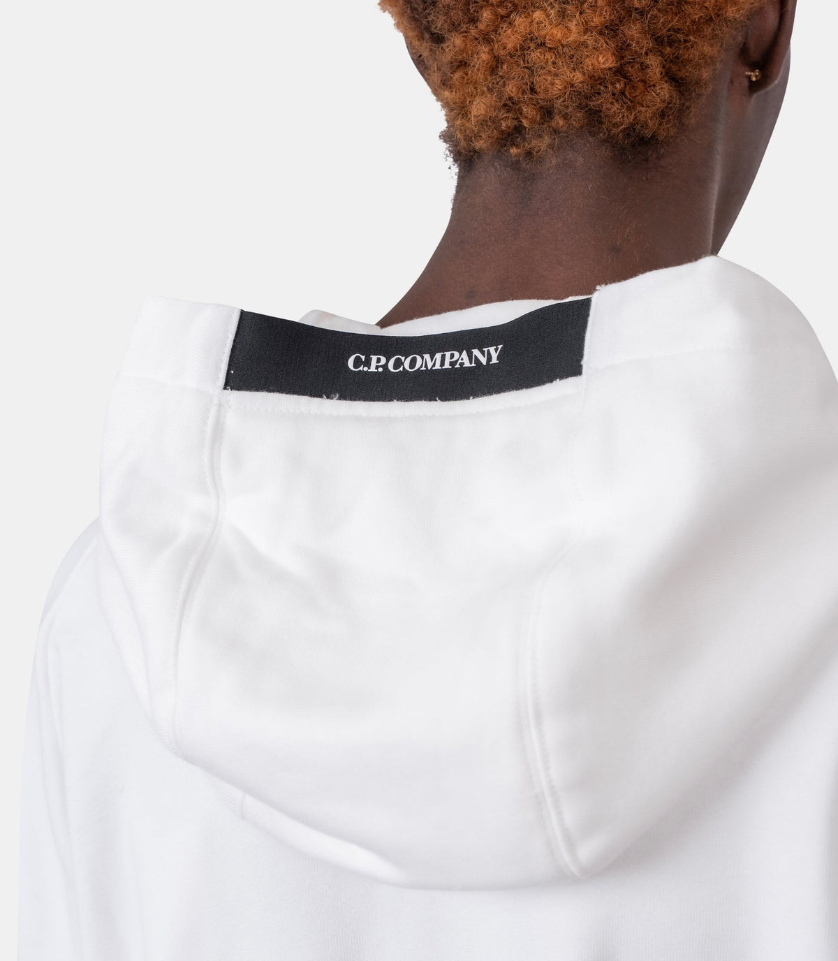 Hoodie zippé diagonal raised-RCCMSS716M-005086W-103-S-C.p. company