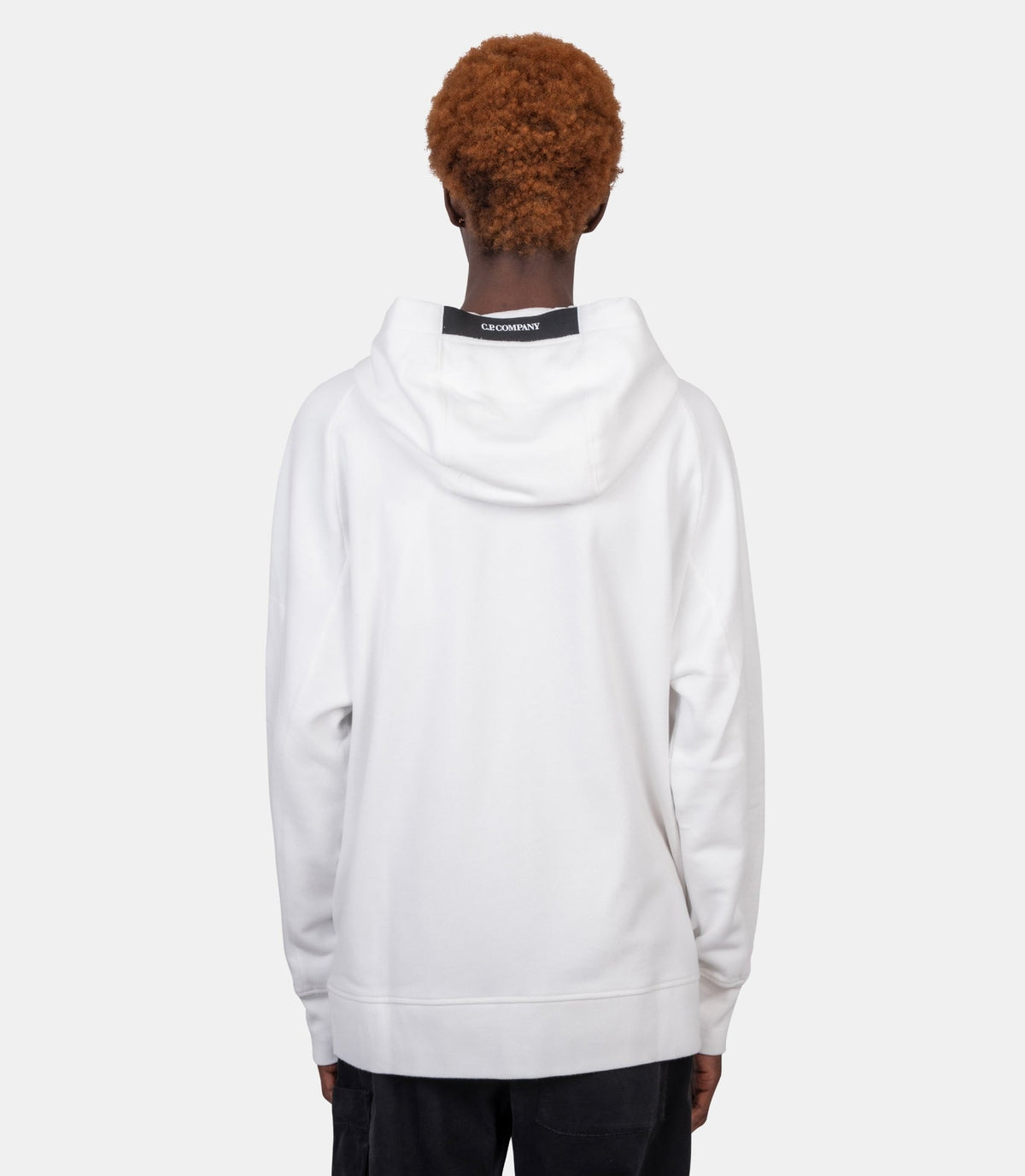 Hoodie zippé diagonal raised-RCCMSS716M-005086W-103-S-C.p. company