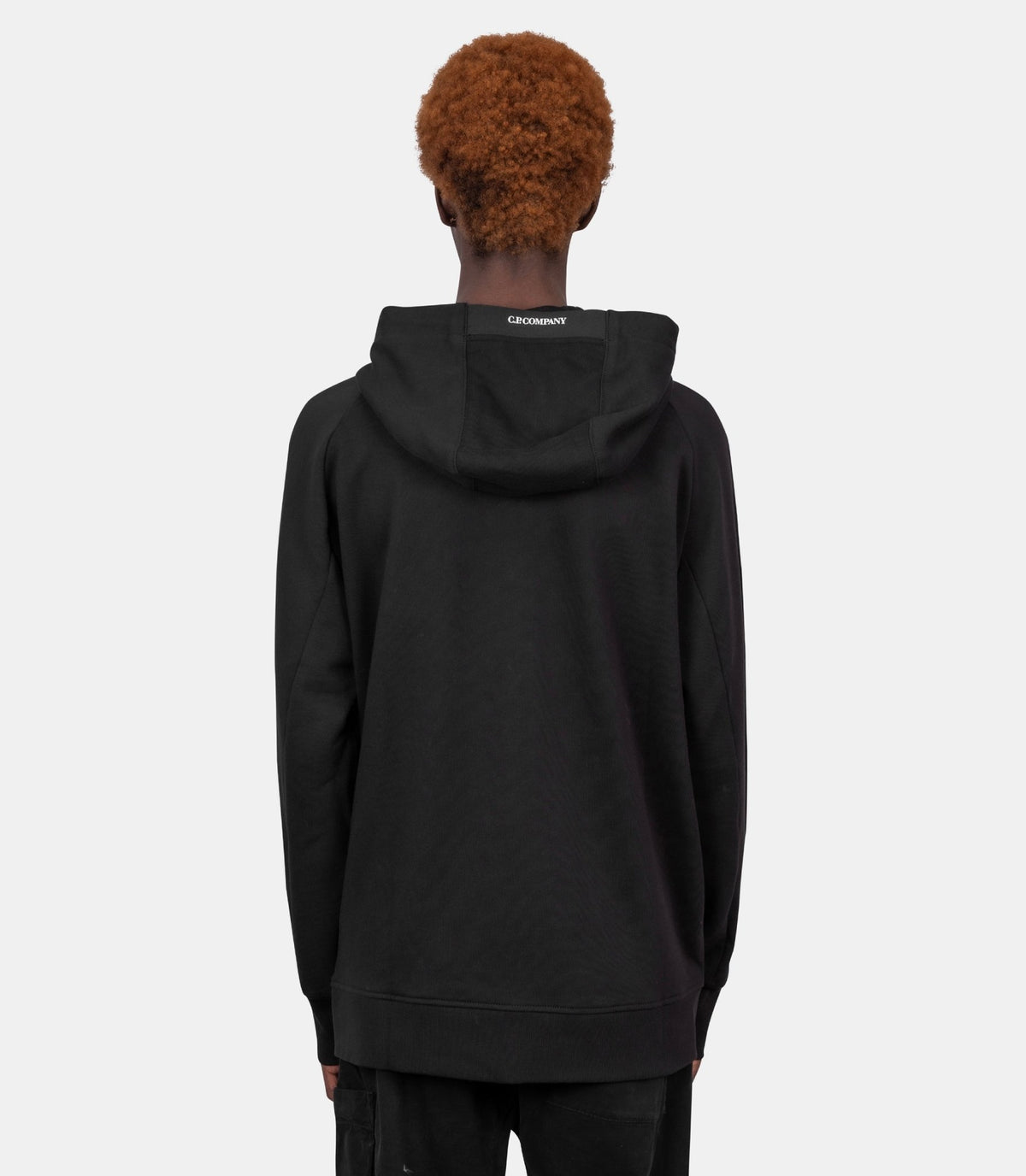 Hoodie zippé diagonal raised-RCCMSS716M-005086W-999-S-C.p. company