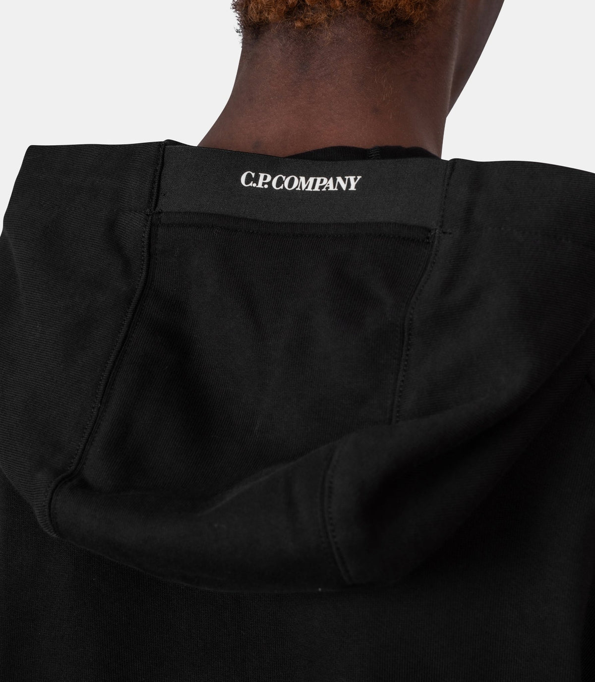 Hoodie zippé diagonal raised-RCCMSS716M-005086W-999-S-C.p. company