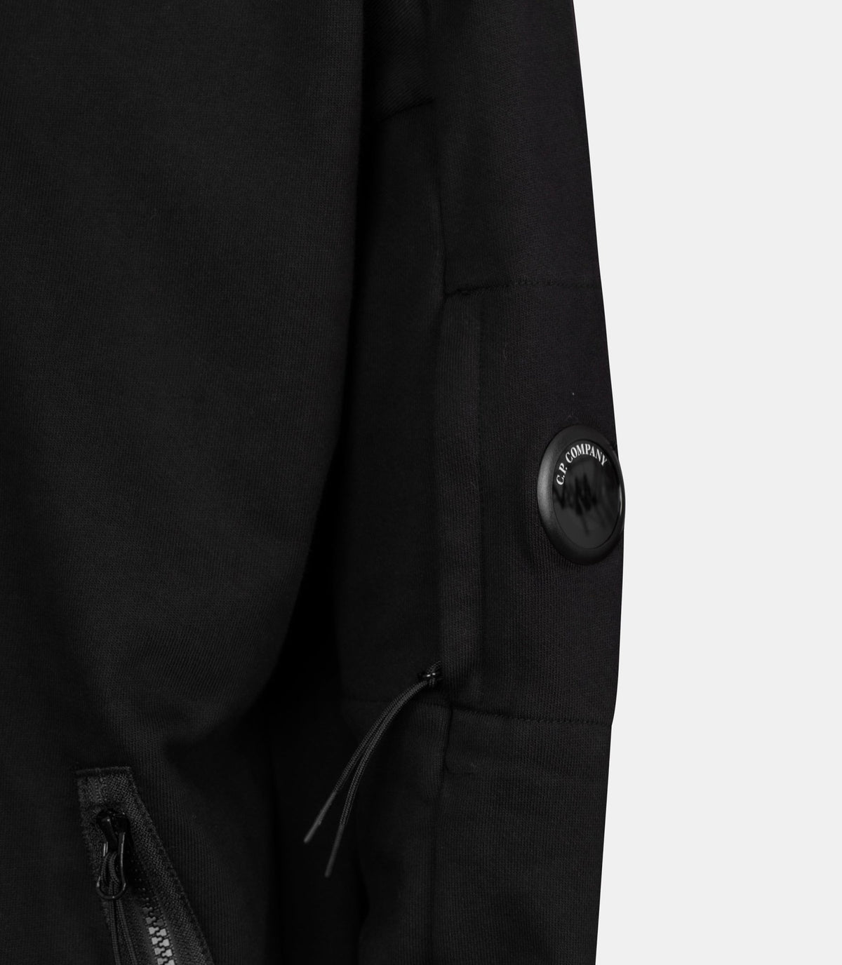 Hoodie zippé diagonal raised-RCCMSS716M-005086W-999-S-C.p. company