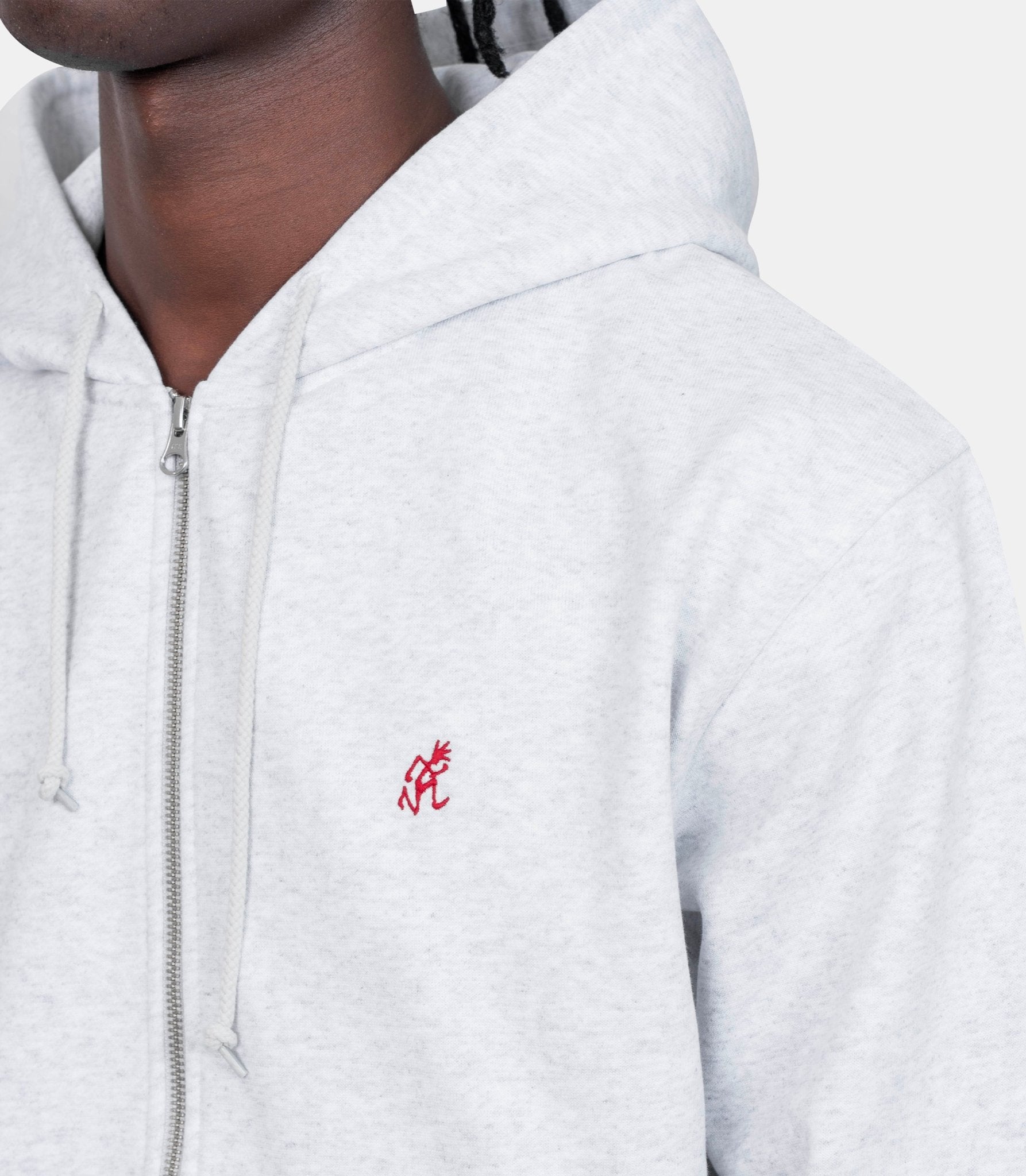 Hoodie zippé - G310-FT-GREY-S - Gramicci