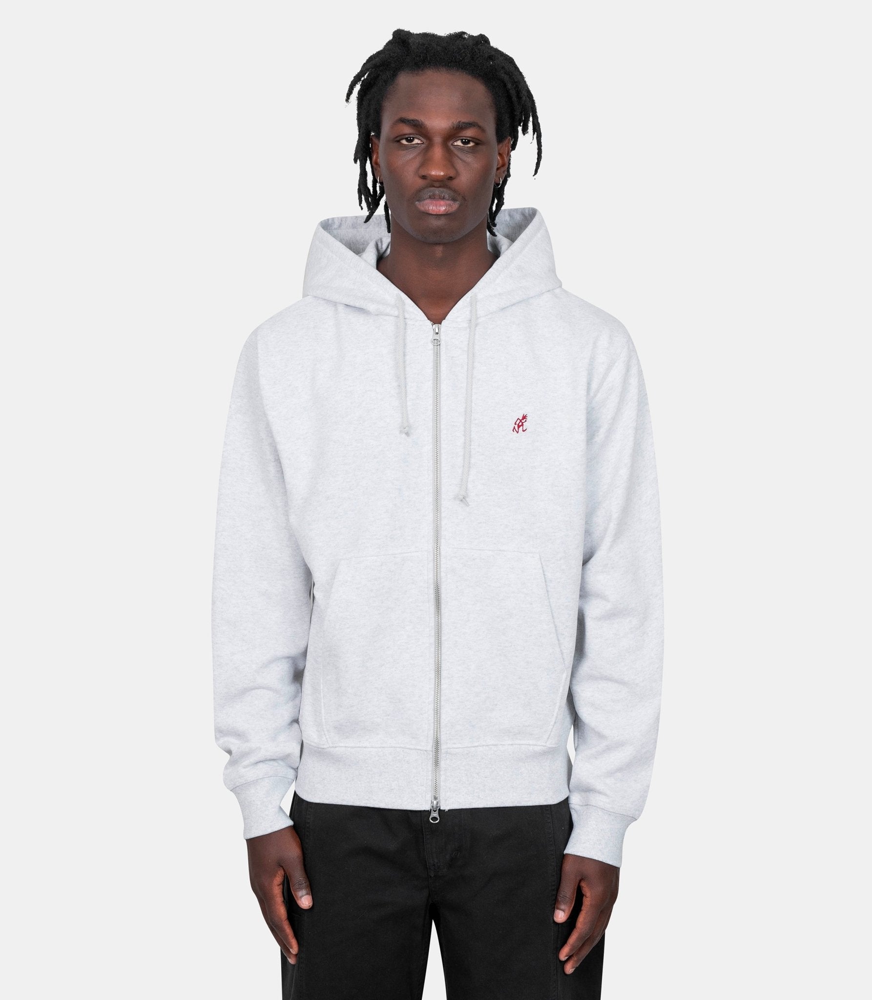 Hoodie zippé - G310-FT-GREY-S - Gramicci