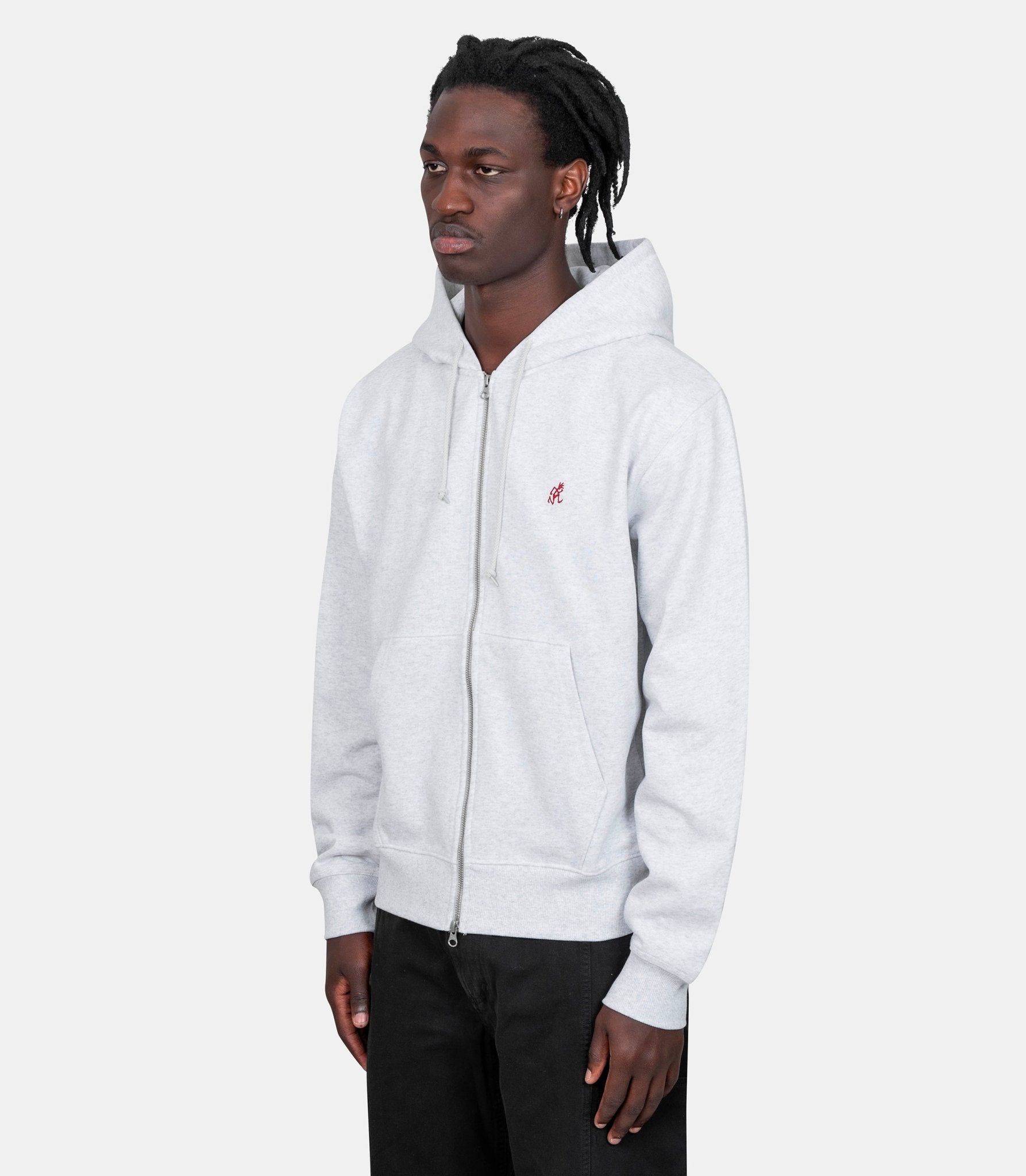 Hoodie zippé - G310-FT-GREY-S - Gramicci