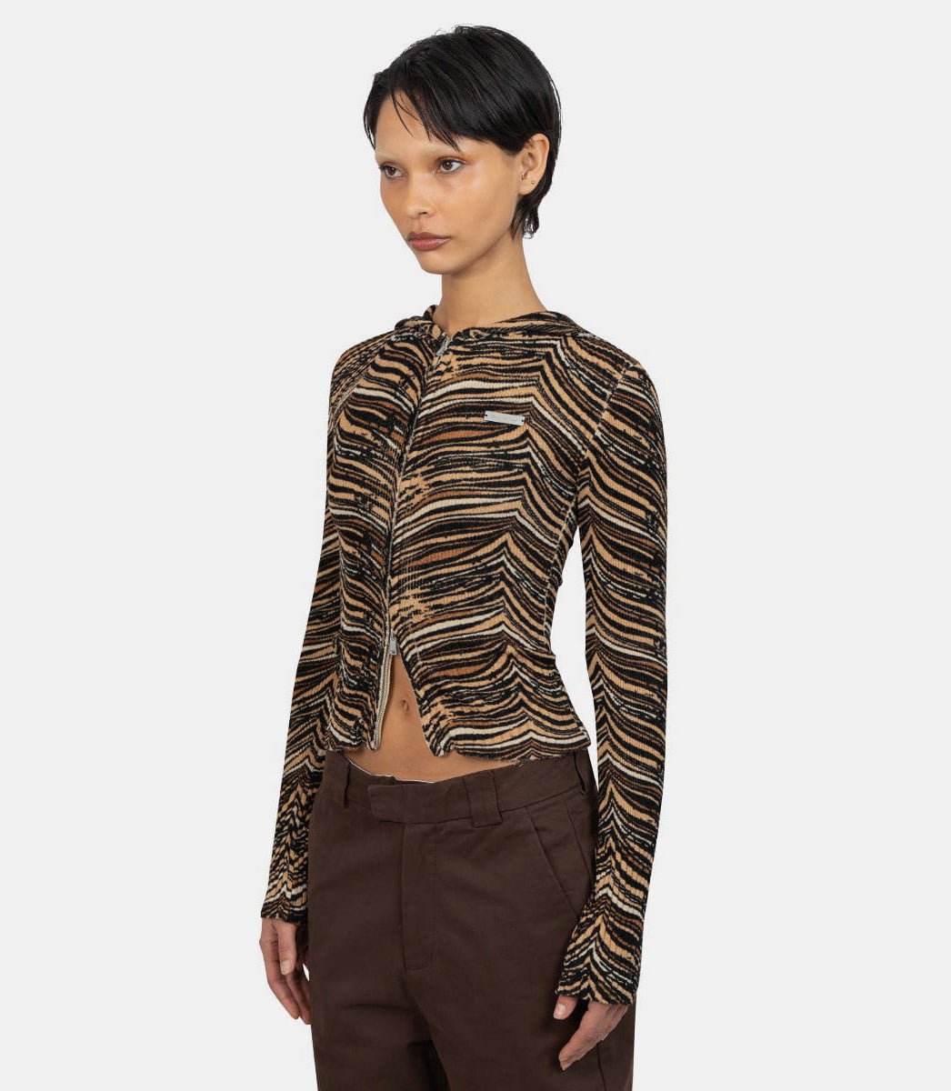 Hoodie zippé lounge lobby - VOL2517 - MULTI - 6 - House of sunny