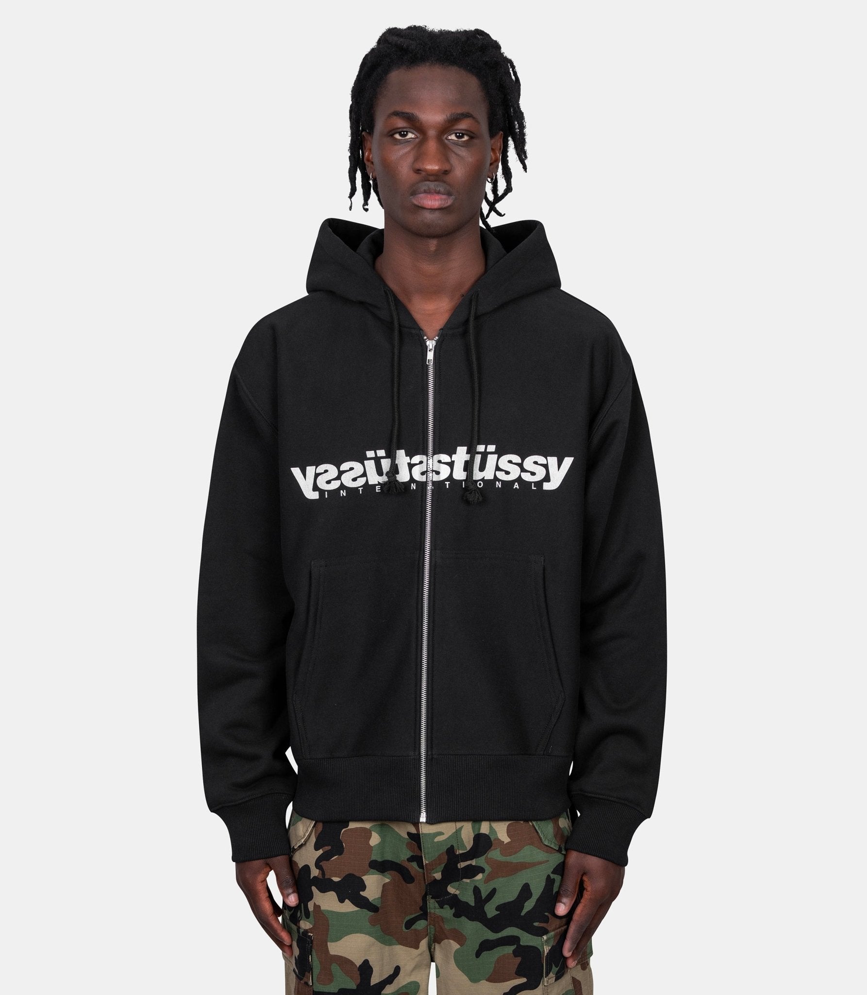 Hoodie zippé mirror - 1975127 - 0001 - S - Stüssy