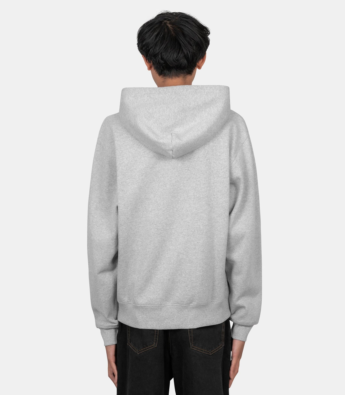 Hoodie zippé one point-G310-FT-GREYHEATHER-S-Gramicci