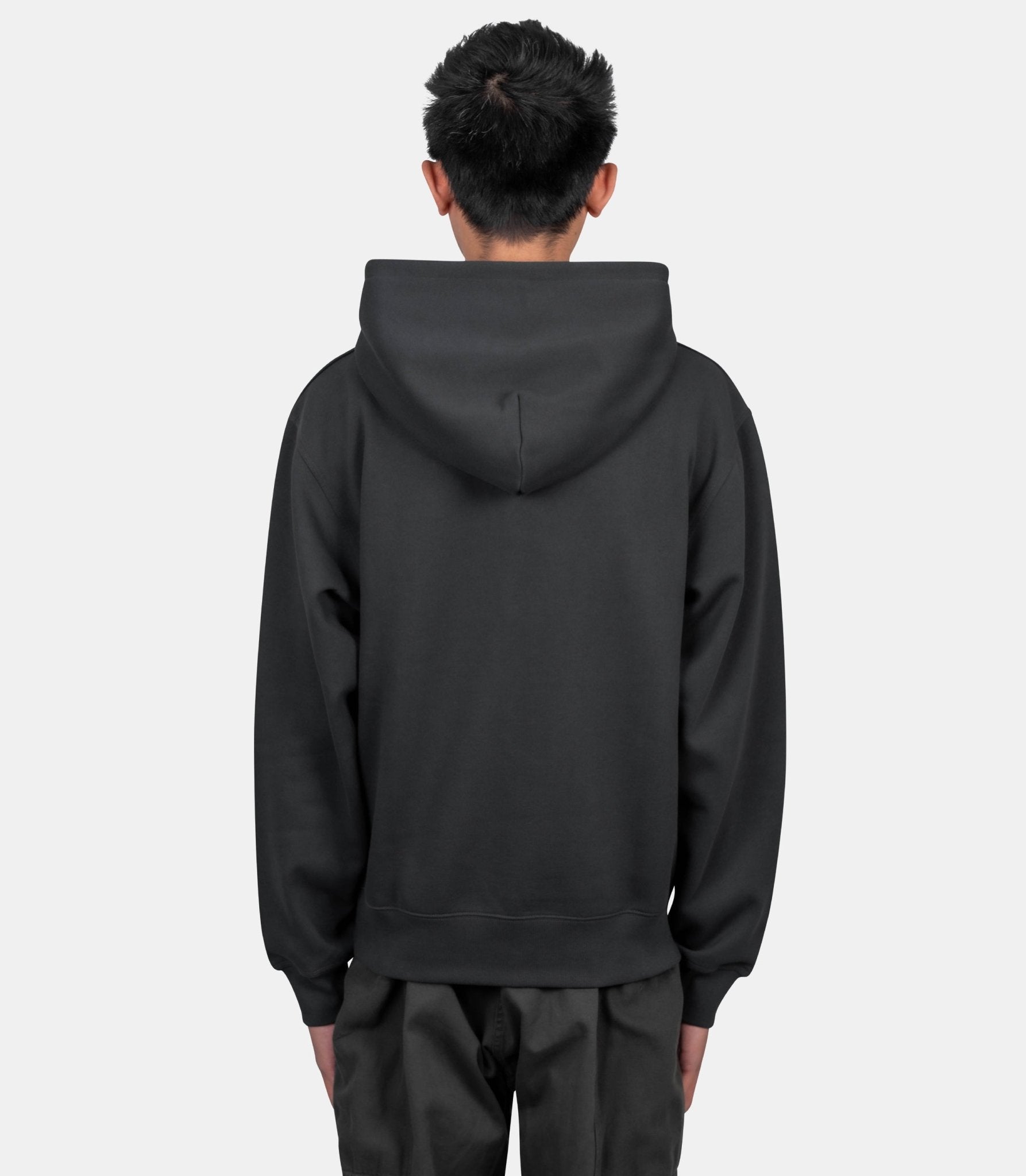 Hoodie zippé one point - G310-FT-vintageblack-S - Gramicci