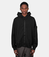 Hoodie zippé organic cotton fleece - L1S156100039S0051-V0029-S - Stone island