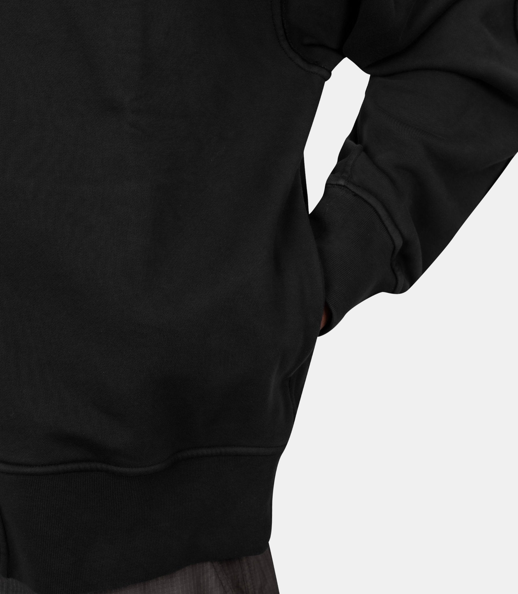 Hoodie zippé organic cotton fleece - L1S156100039S0051-V0029-S - Stone island