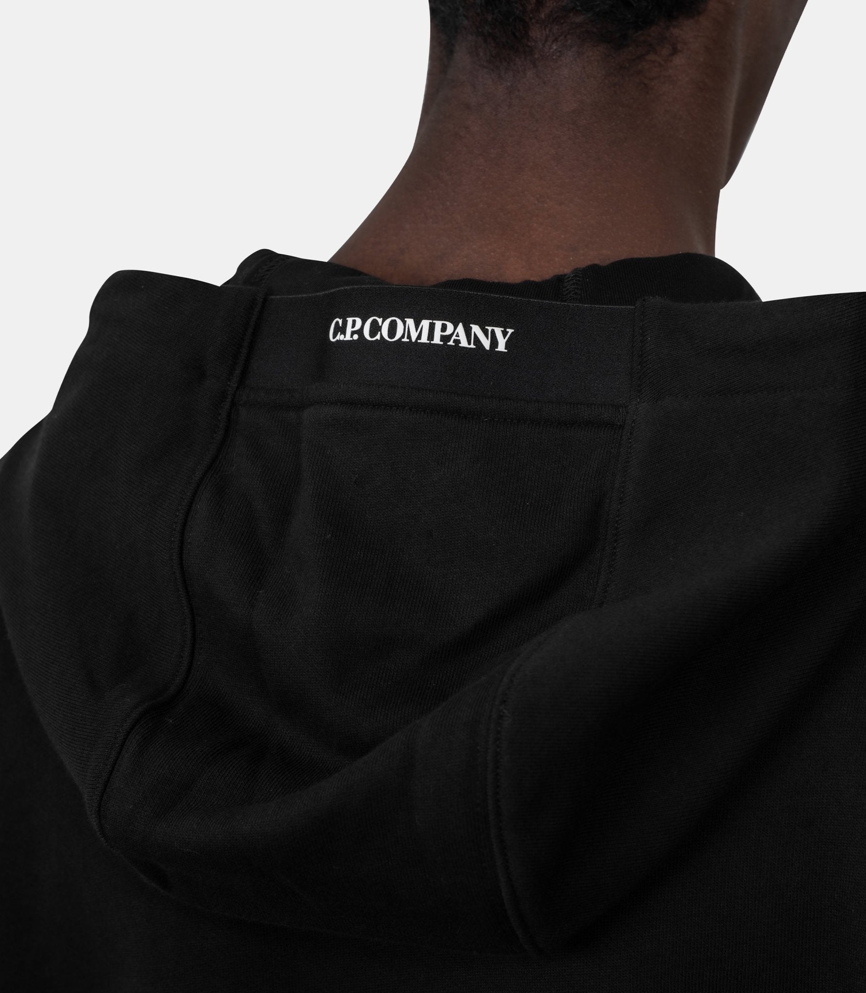 Hoodie zippé polaire diagonal raised - RCCMSS716A - 005086W - 999 - S - C.p. company