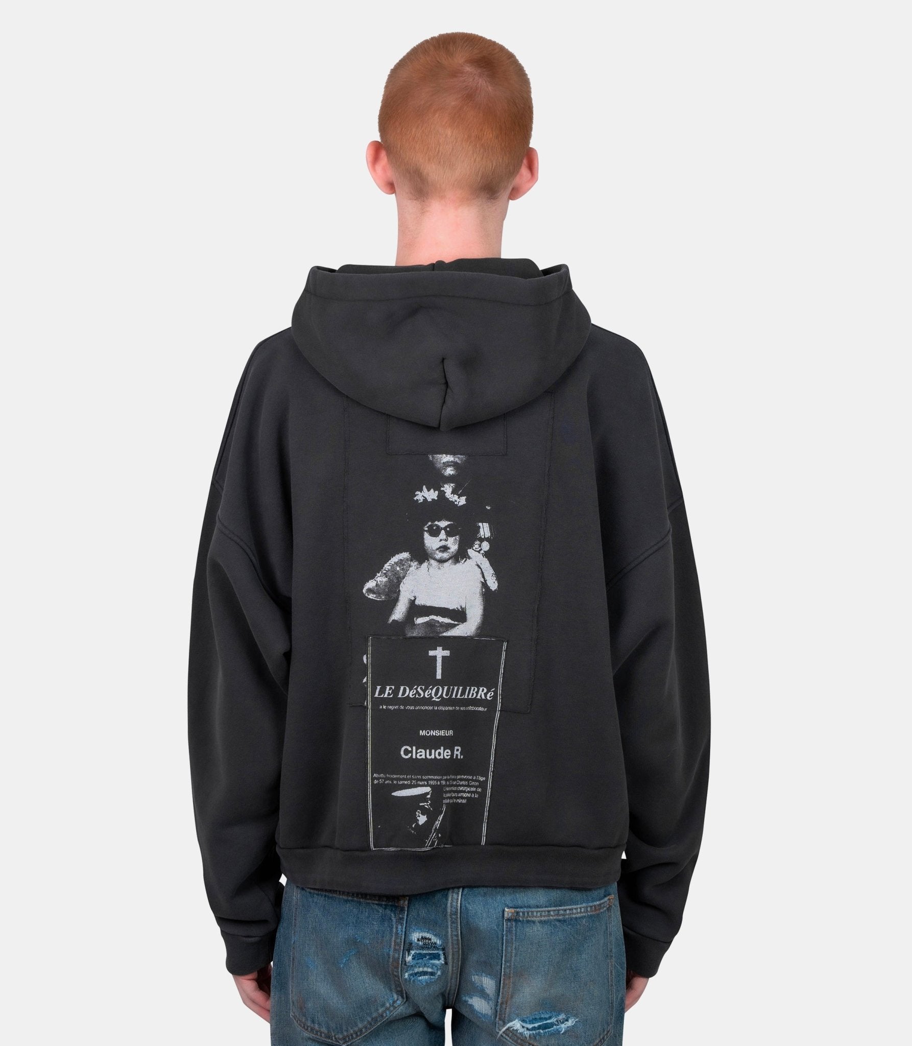 Hoodie zippé russian chorus - 020-493-M - Enfants riches déprimés