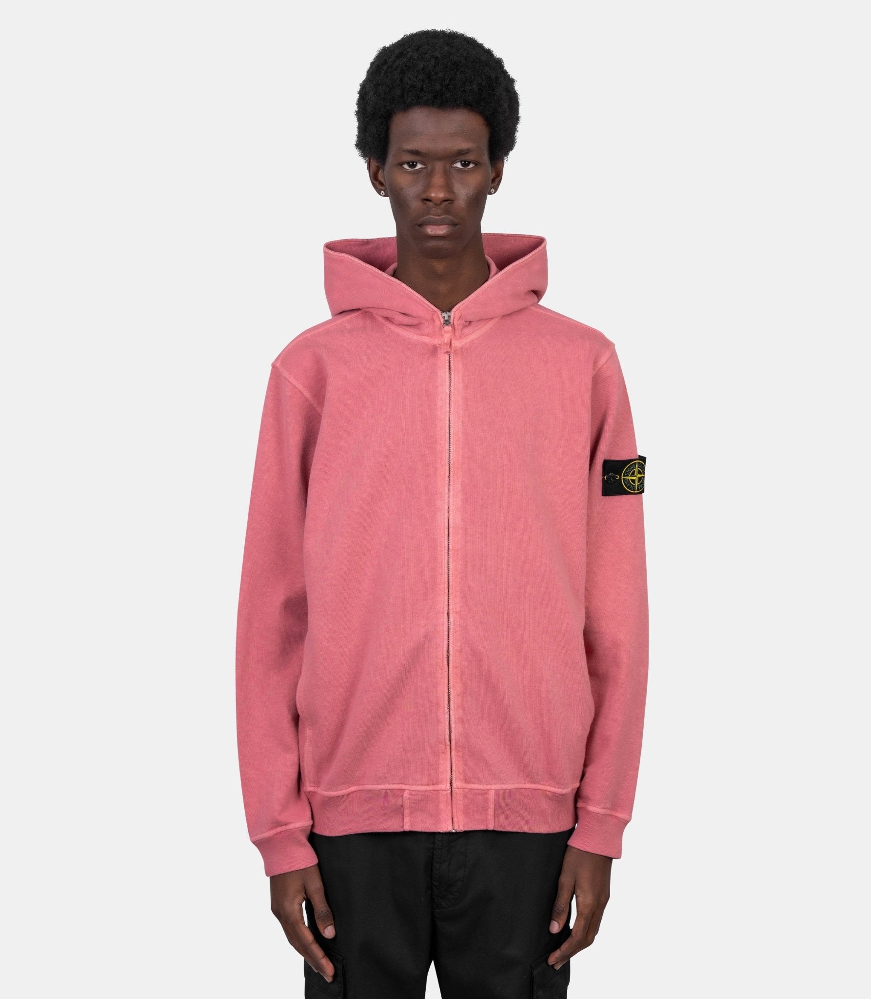 Hoodie zippé - L1S156100032S0060-V018G-S - Stone island
