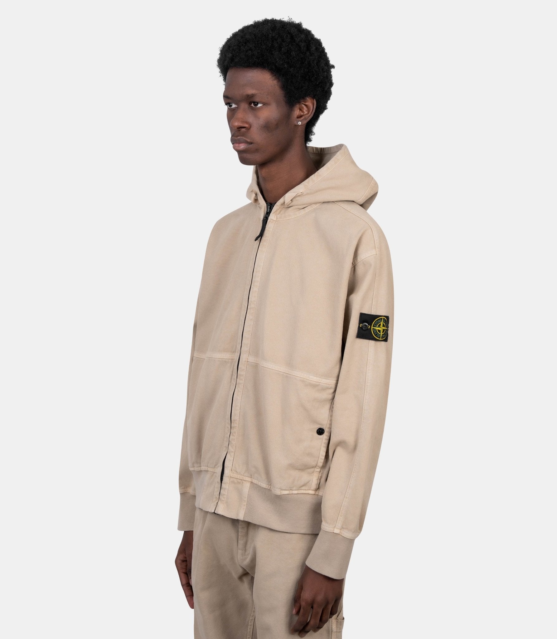 Hoodie zippé - L1S156100068S0184-V019A-M - Stone island