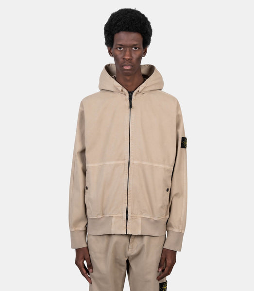 hoodie-zippe-stone-island-