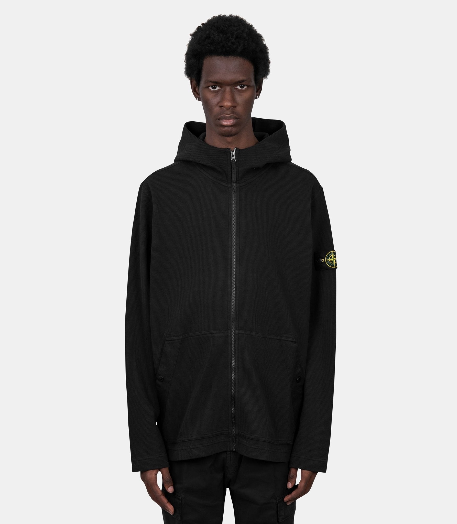 Hoodie zippé-L2S156100020S0472-V0029-S-Stone island