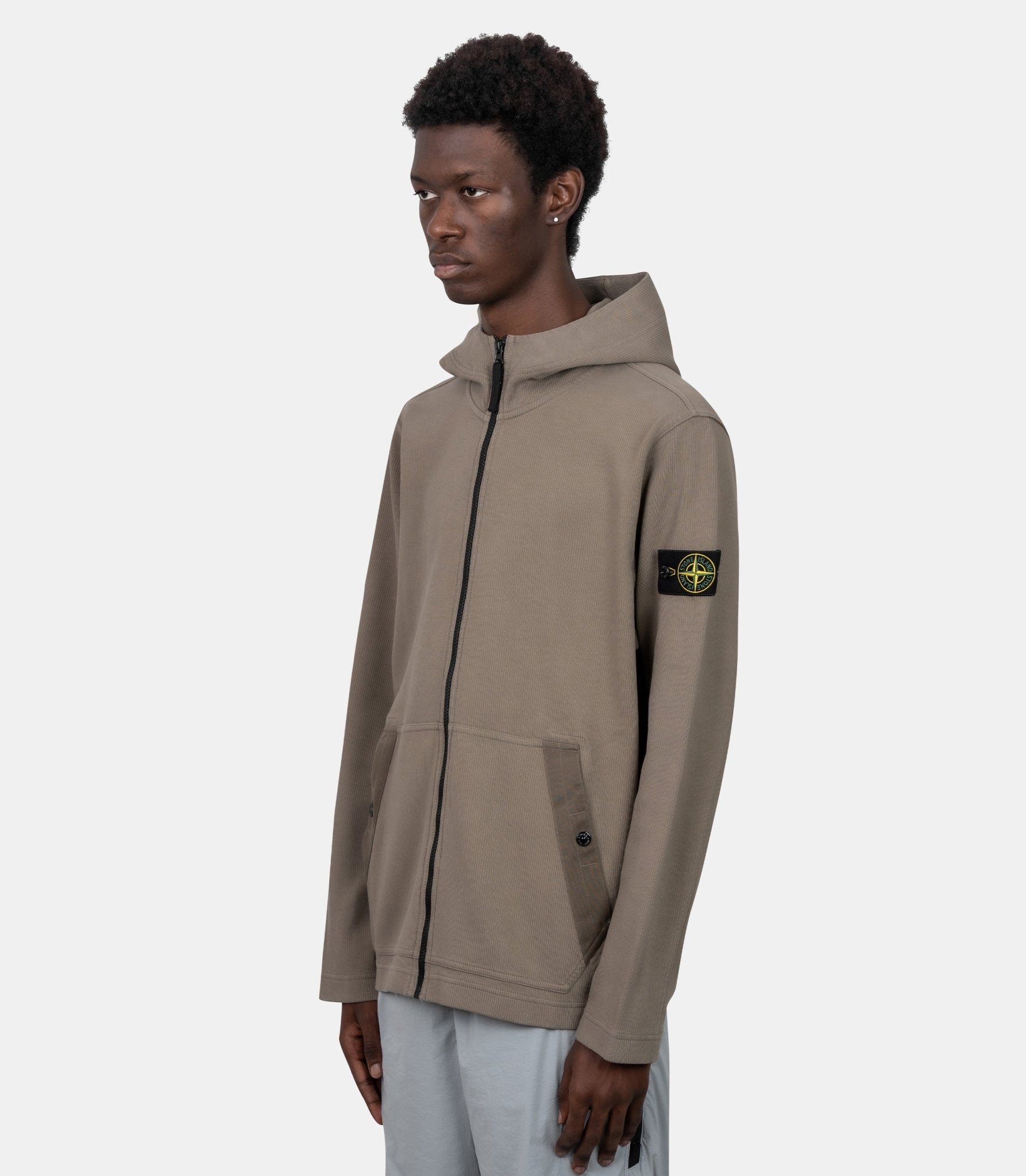 Hoodie zippé-L2S156100020S0472-V005G-S-Stone island