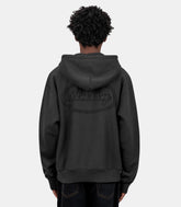Hoodie zippée cursive applique-118617-0001-S-Stüssy