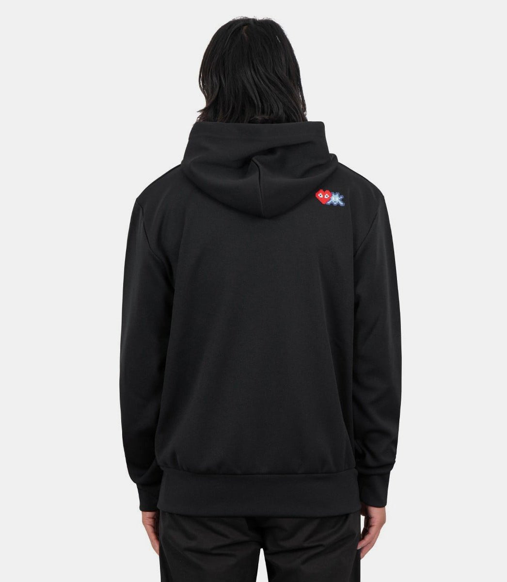 Hoodie zippée double logo pixelAZ - T334 - 051 - 1 - SComme des garçons play