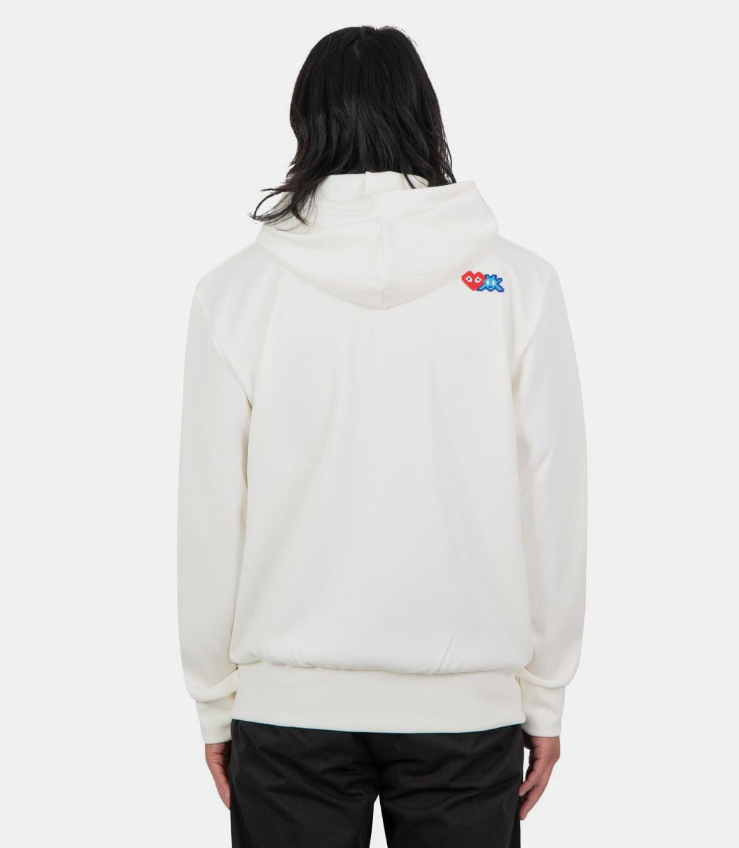 Hoodie zippée double logo pixelAZ - T334 - 051 - 3 - SComme des garçons play