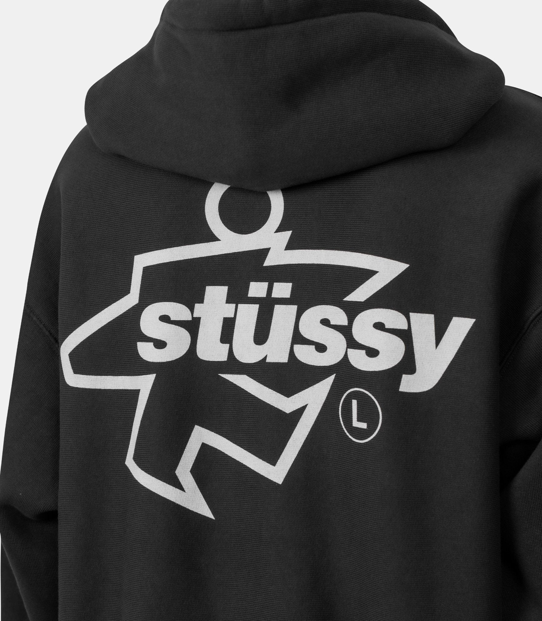 Hoodie zippée surf size garment dyed - 1975180-0090-S - Stüssy