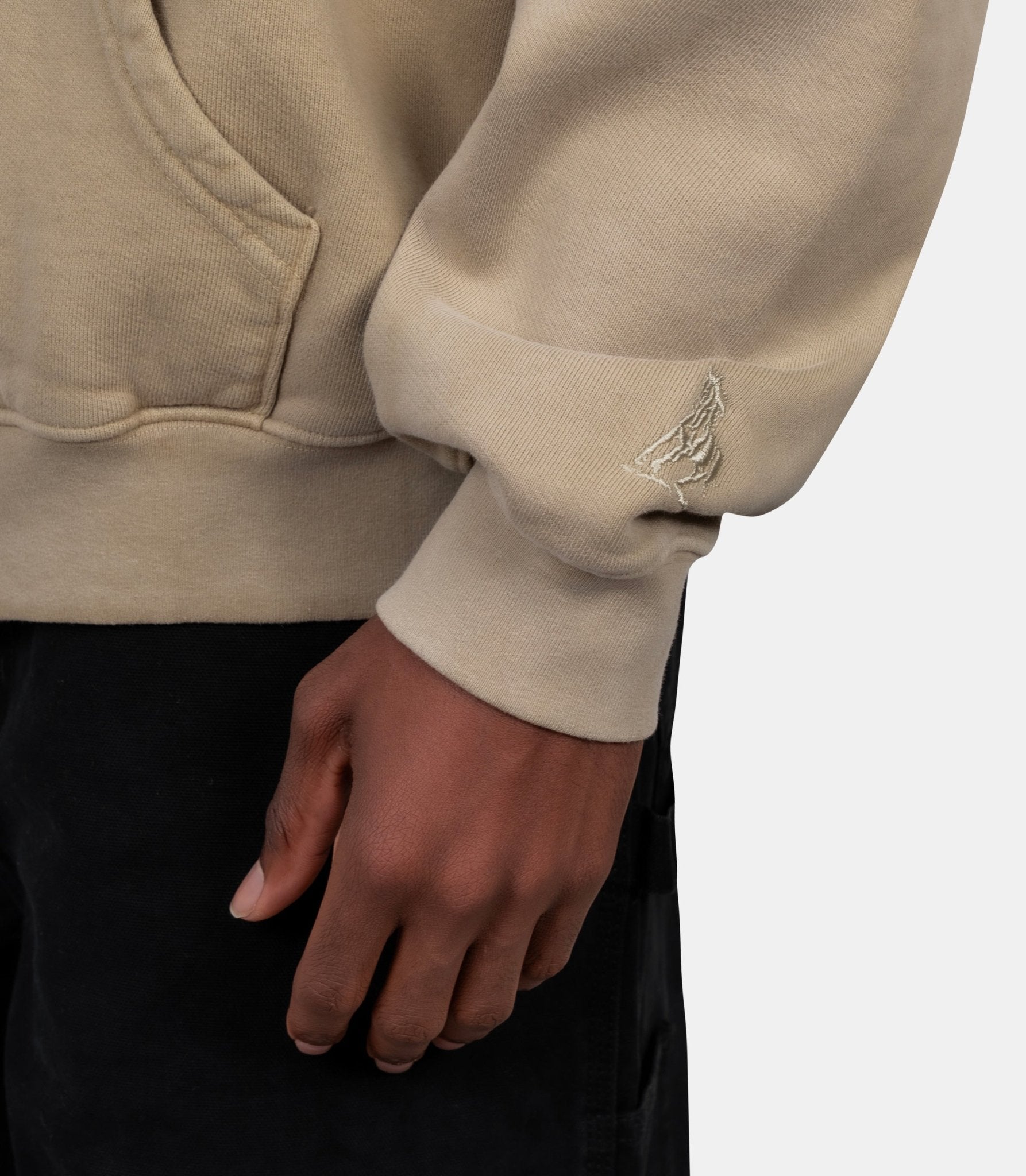 Hoodie zippée where eagles dare - 01D-04-038-SAND-S - One of these days