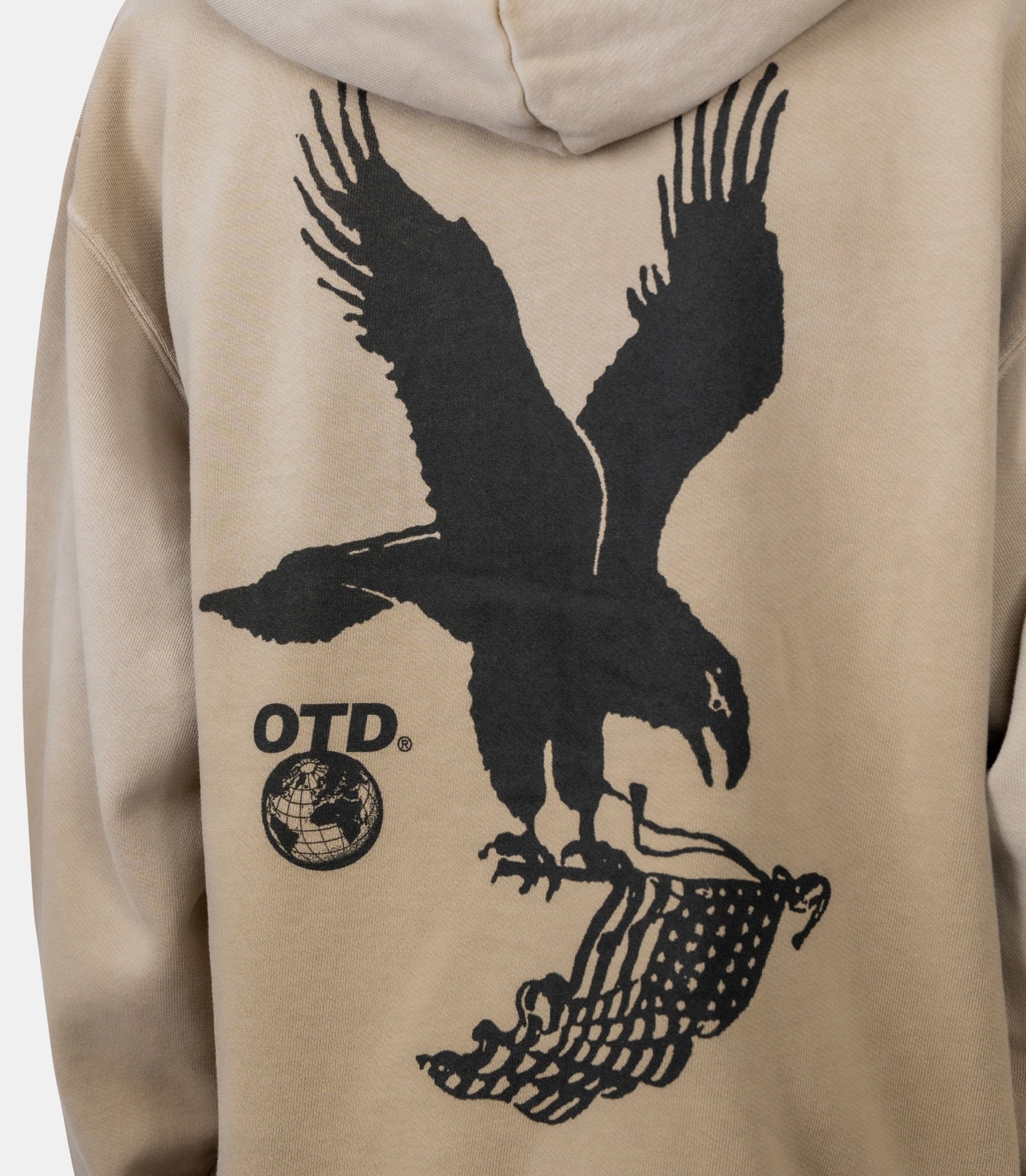 Hoodie zippée where eagles dare - 01D-04-038-SAND-S - One of these days