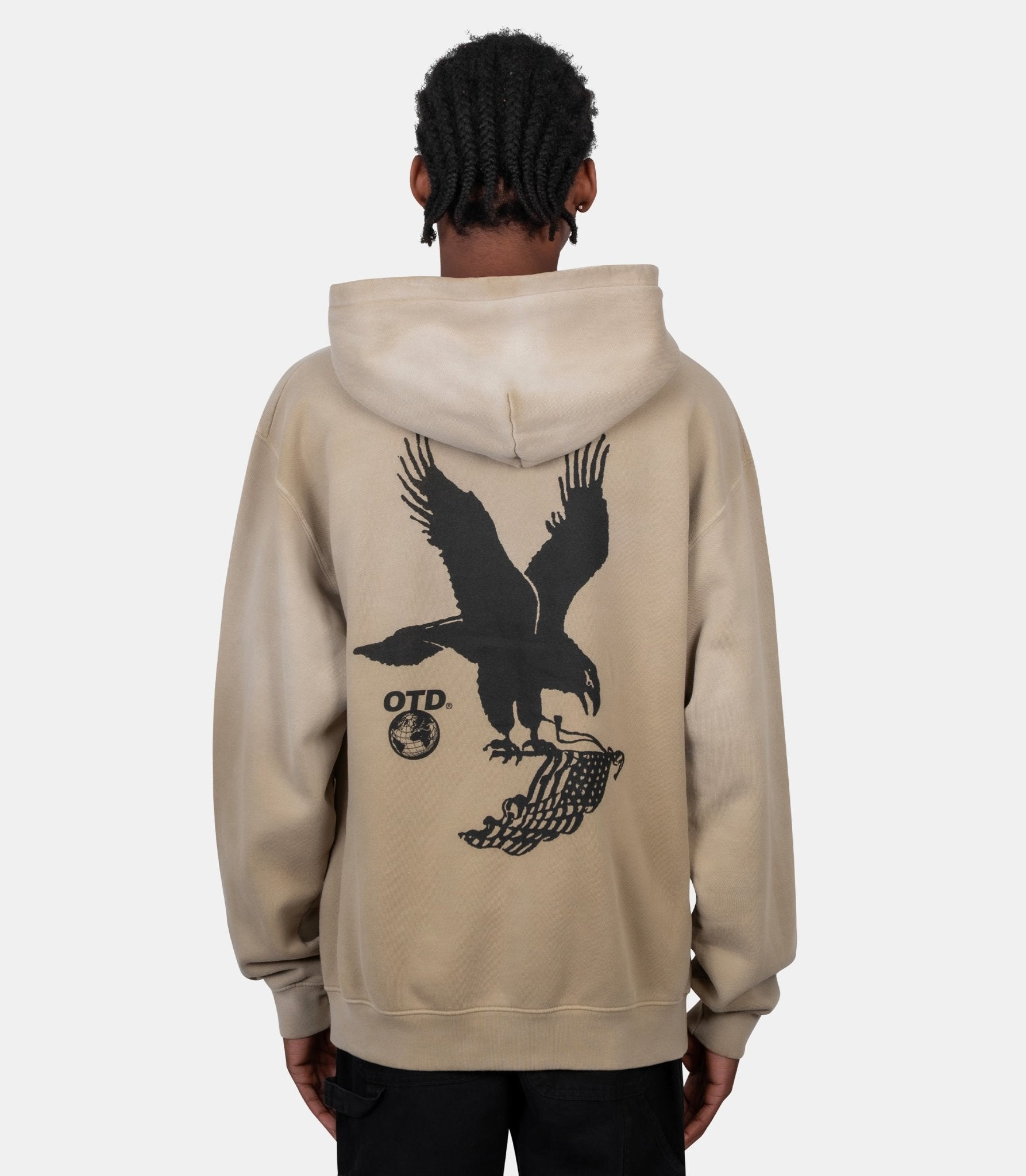 Hoodie zippée where eagles dare - 01D-04-038-SAND-S - One of these days