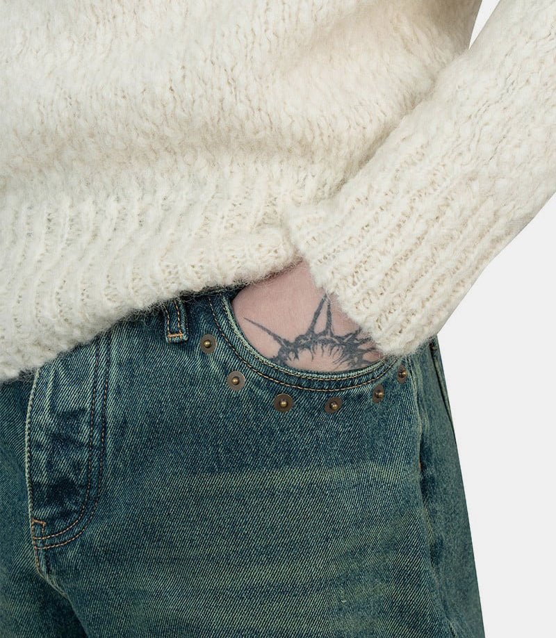 Jean crowd bTCA602 - 830 - FW24 - SPaloma wool