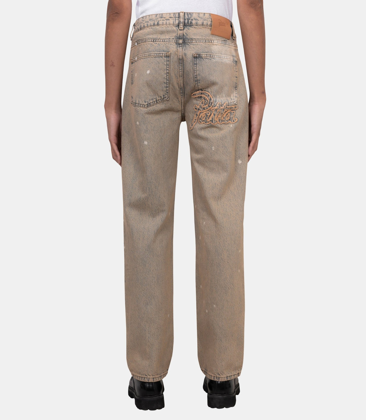 Jean denim dirty splatter-POC-AW26-4200-337-0038-195-28-Patta