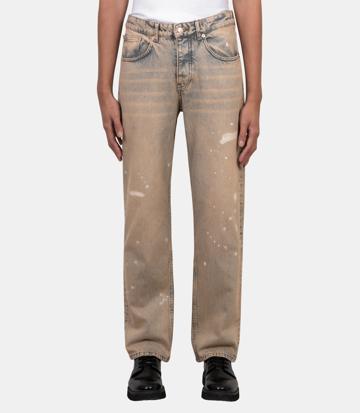 Jean denim dirty splatter-POC-AW26-4200-337-0038-195-28-Patta