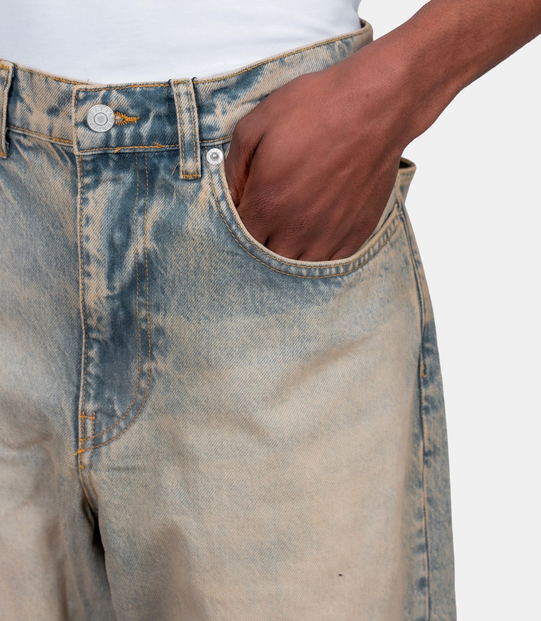 Jean dirty whiskers - POC-SS26-4200-337-0014-195-30 - Patta