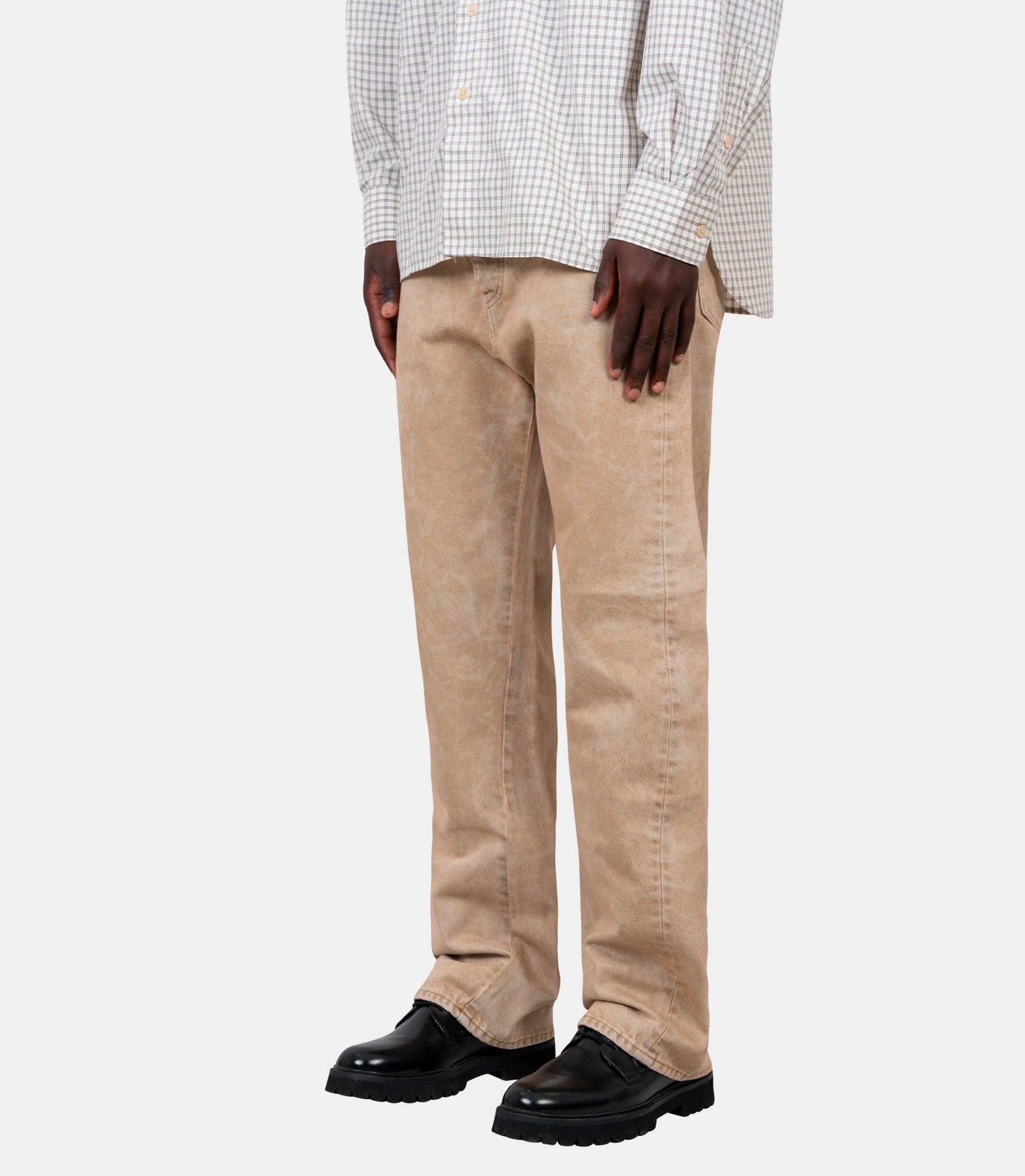 Jean droit torsadé - 5125 - DYEDNATURAL - 30 - 32 - Sunflower