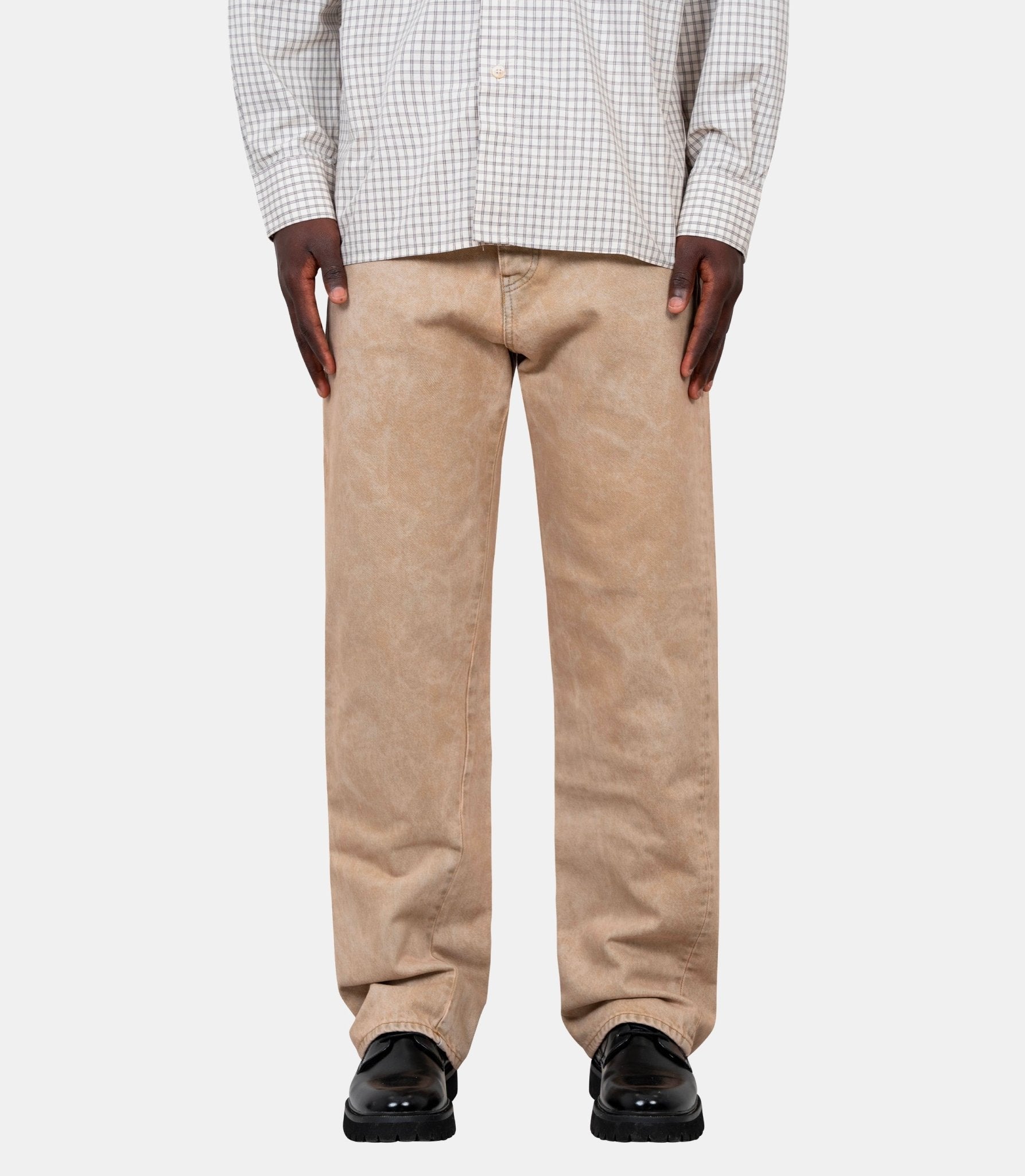 Jean droit torsadé - 5125 - DYEDNATURAL - 30 - 32 - Sunflower