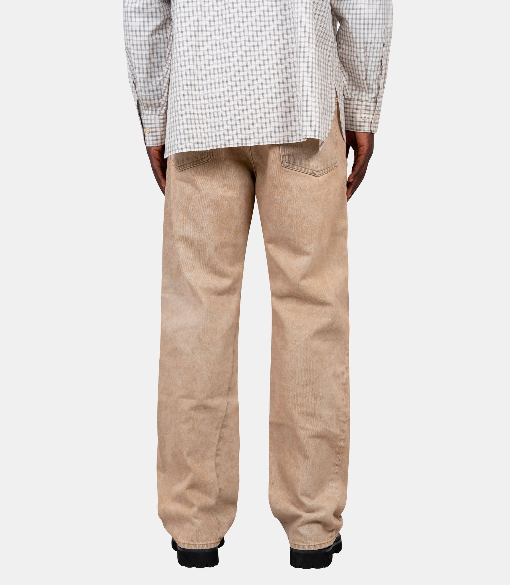 Jean droit torsadé - 5125 - DYEDNATURAL - 30 - 32 - Sunflower