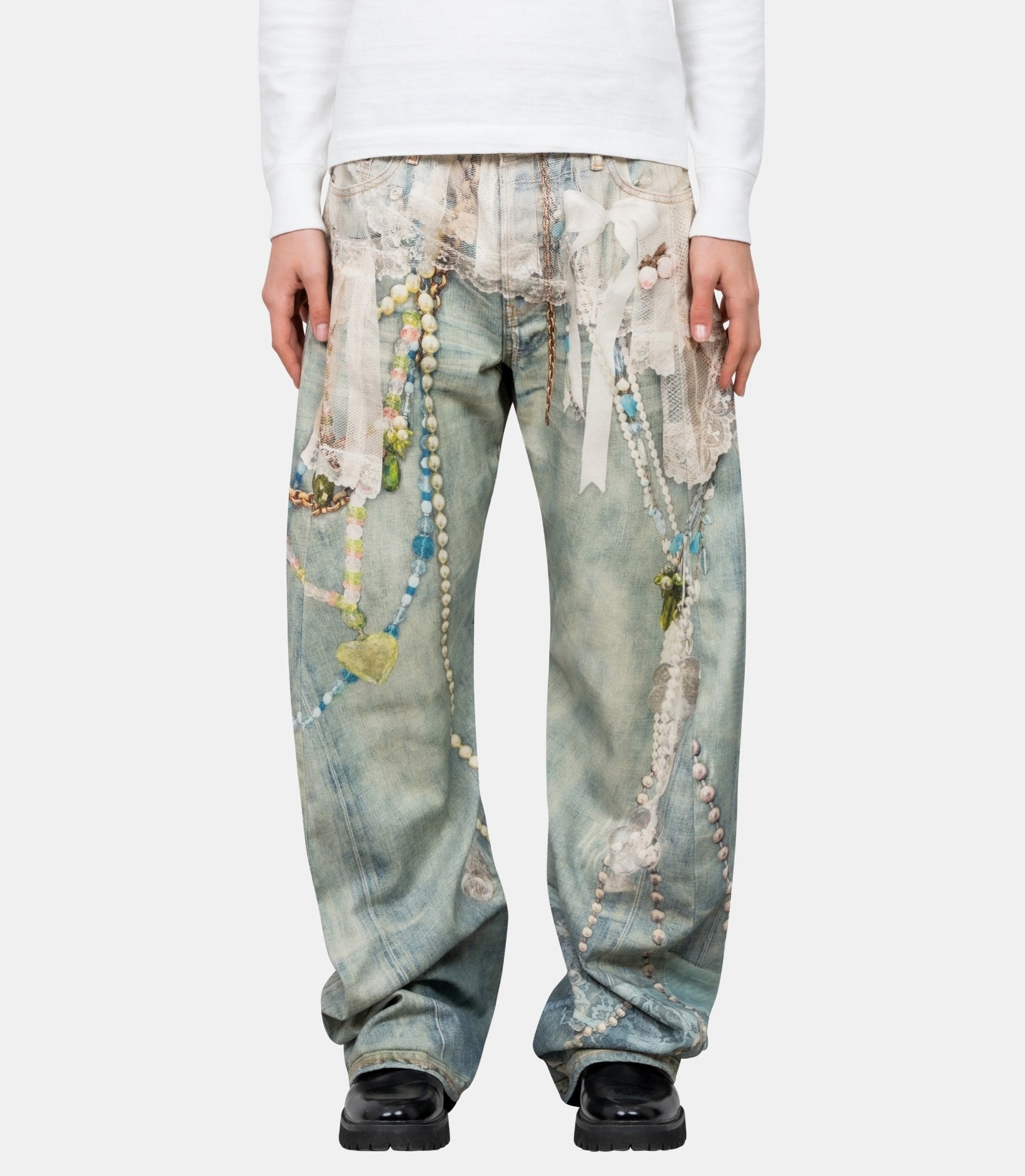 Jean imprimé digital - BK0702-AET-46 - Acne studios