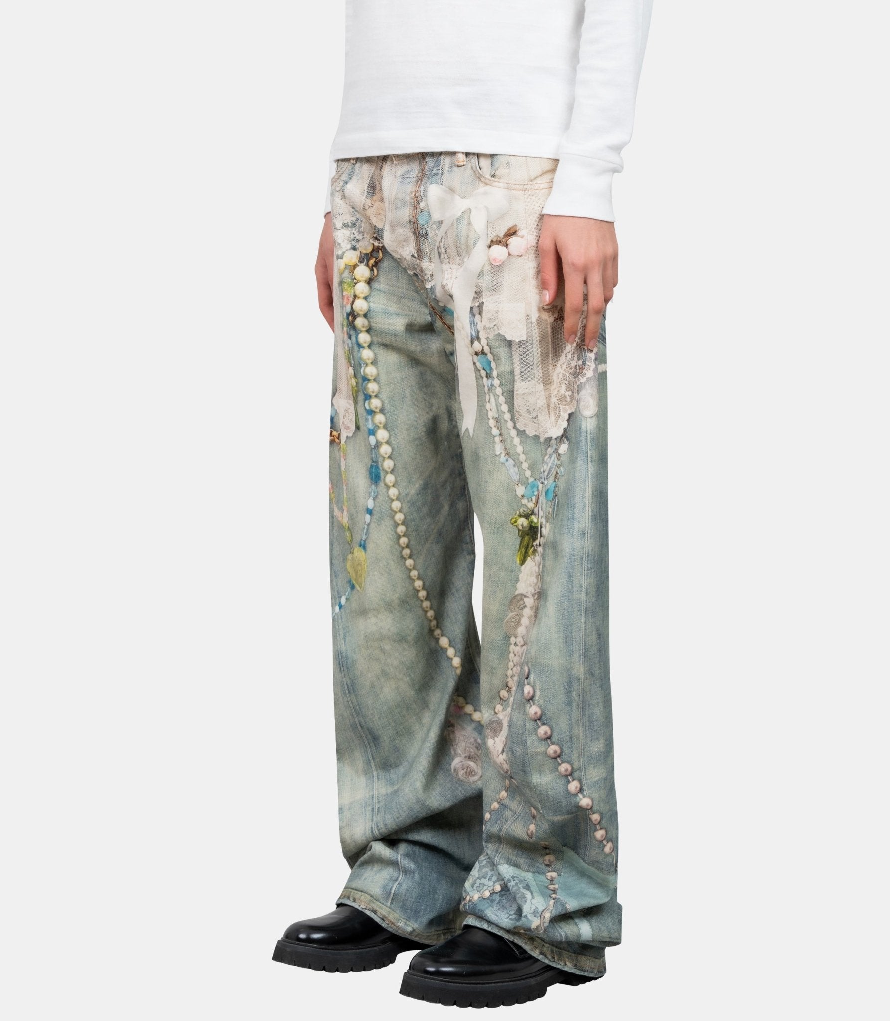 Jean imprimé digital - BK0702-AET-46 - Acne studios